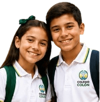 Estudiantes del Colegio Colón